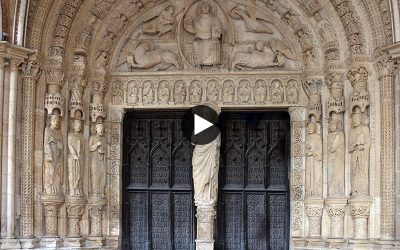 Video: South Transept Porch Saint Etienne de Bourges