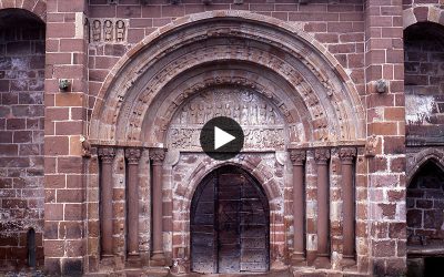 Video: The South Porch of the Church of Perse Saint Hilarianus  Espalion