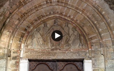 Video: Tympanum of Saint-Maur de Martel